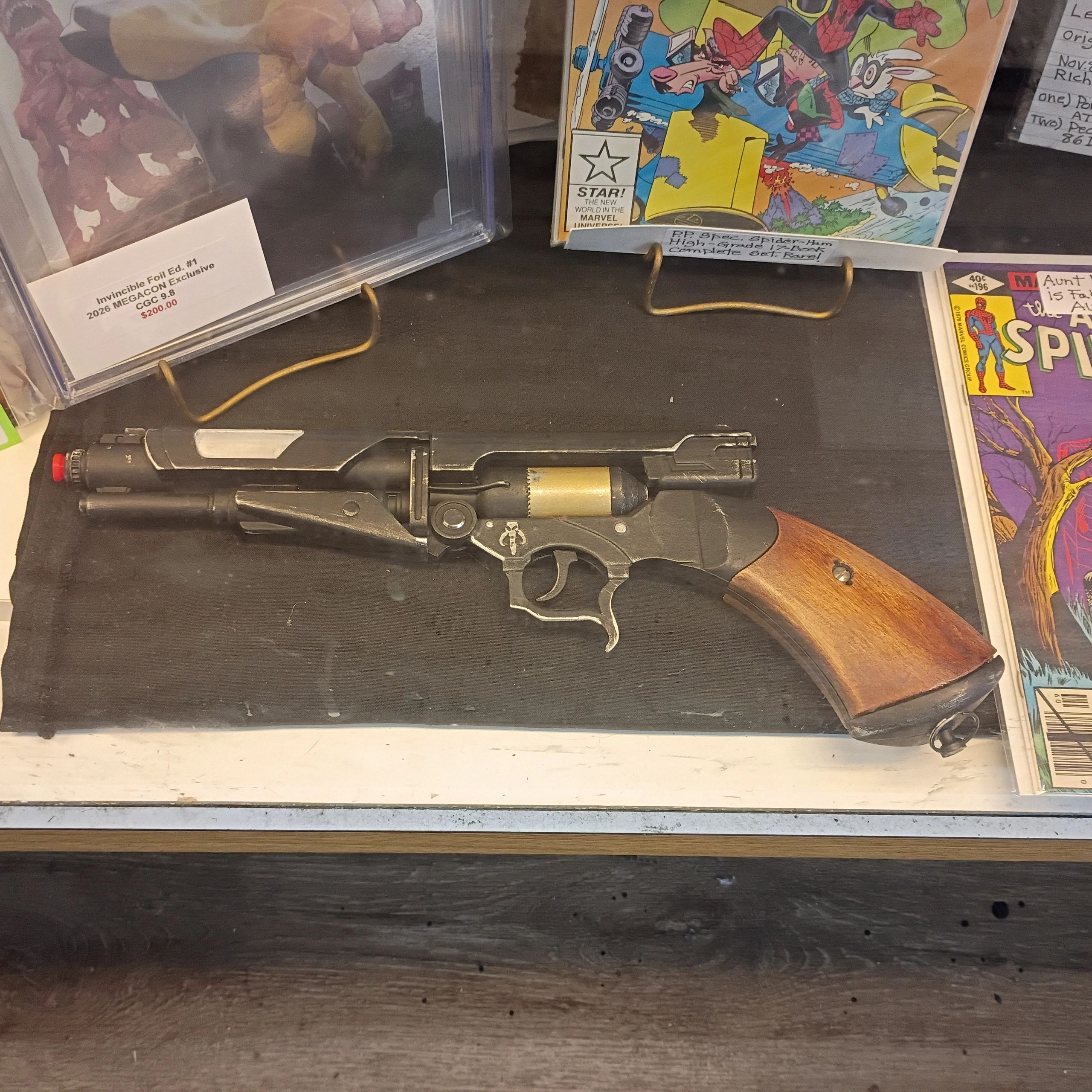 Star Wars replica collectible at Goblin's Cave