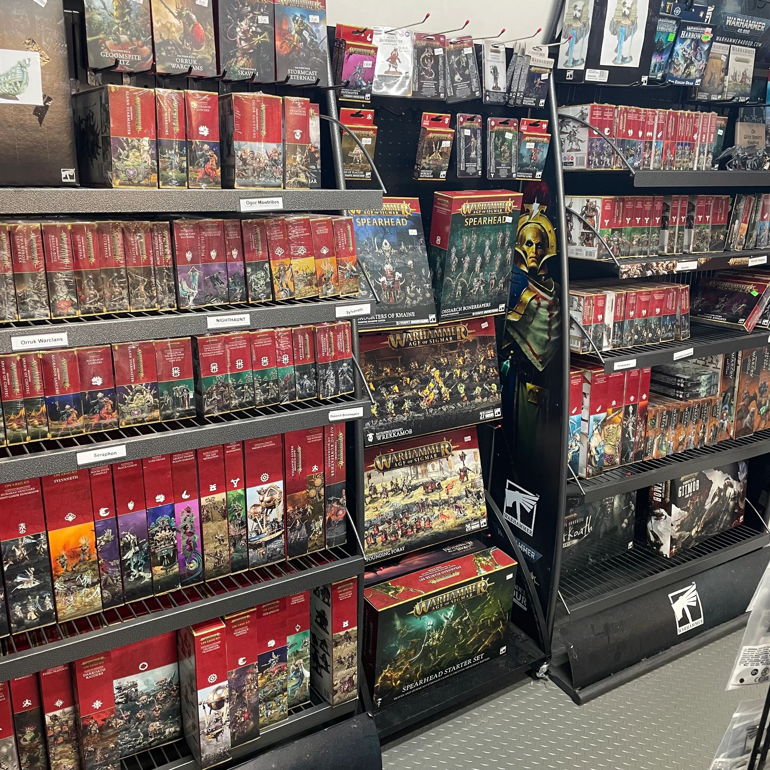Age of Sigmar products at Goblin's Cave
